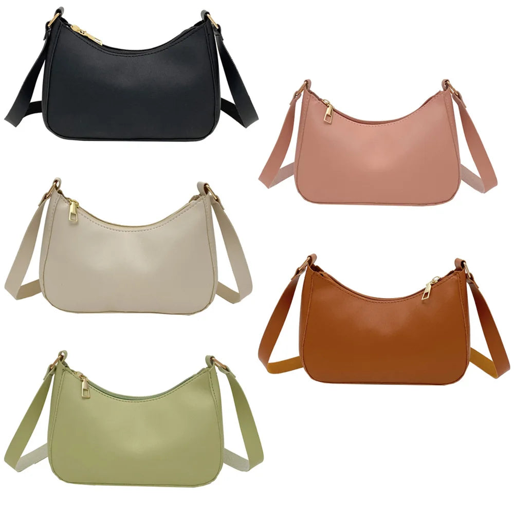 PU Leather Hobo Bag