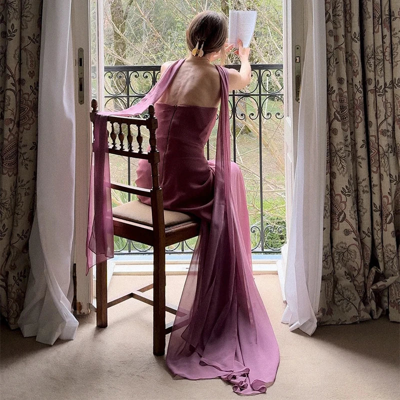 Elegant Corset Maxi Dress